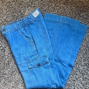 Levi's Bright Blue Flare Jeans